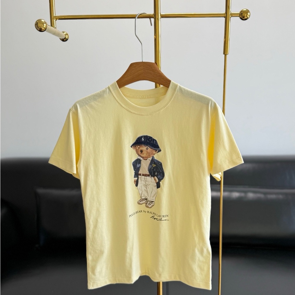 Polo by Ralph Lauren Yellow Bear Graphic Tee